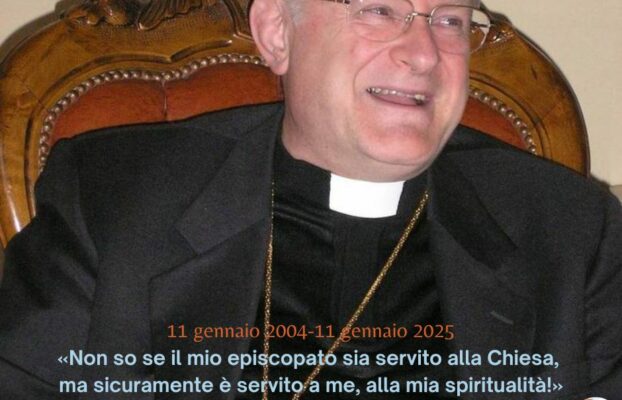 “Ognuno al suo posto e al meglio di sè” (𝔐𝔬𝔫𝔰. ℨ𝔢𝔫𝔱𝔦)

 11 gennaio 2025
21° ANNIVERSARIO dell’ordinazione episcopale di
Mons. Giuseppe Zenti…